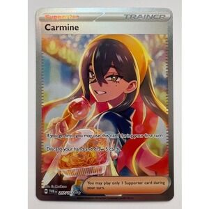 Carmine 217/167 Special Illustration Rare Pokemon Twilight Masquerade Full Art